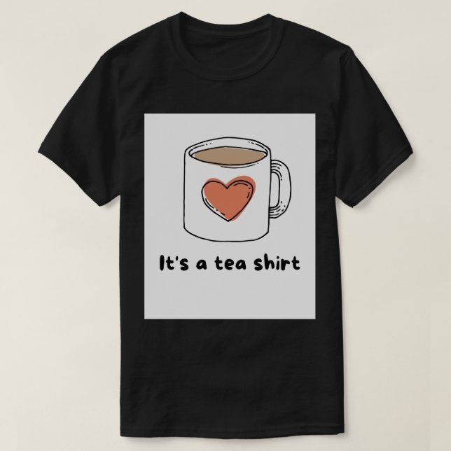 Es ist eine Tee-Shirt-Illustration T-Shirt (Design vorne)