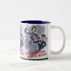 Es ist eine Tradition bei uns, mein Herr! Zweifarbige Tasse