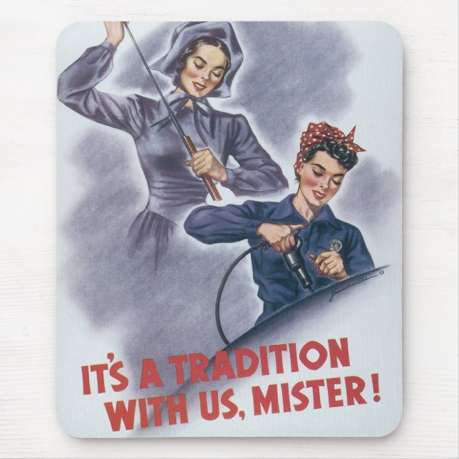 Es ist eine Tradition mit uns, Herr! Mousepad (Vorne)