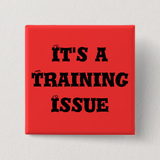 Es ist eine Trainings-Frage Button