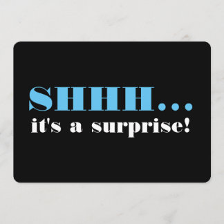 Es ist eine überraschende Geburtstagsparty Einladung