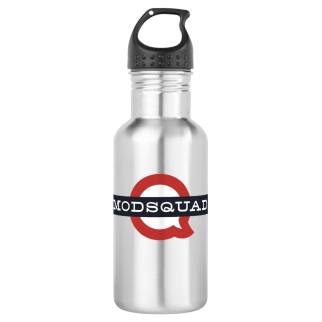 Es ist eine Wasserflasche! Edelstahlflasche (Vorderseite)