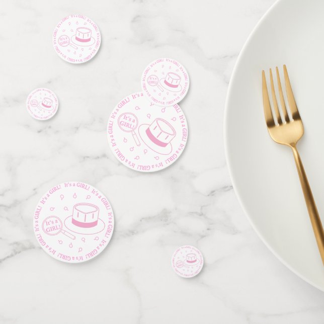 Es ist eine weibliche Genderoffenbarung Konfetti (Gruppe)