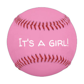 Es ist eine weibliche Geschlechtsoffenbarung Baseb Baseball