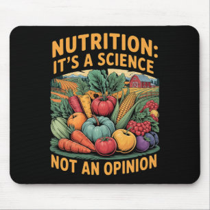 Es ist eine wissenschaftliche Ernährungs-Diätetik Mousepad