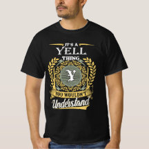 Es ist eine Yell-Sache, die du nicht verstehen kön
