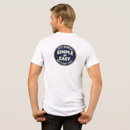 Es ist einfach, aber nicht leicht Tri-Blend shirt