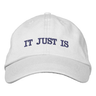 "Es ist einfach" Bestickte Baseballkappe