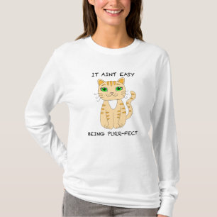 Es ist einfach, eine Wahrheit zu sein Funny Cat T-Shirt