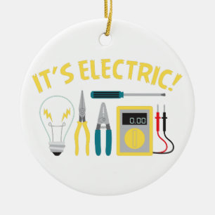 Es ist elektrisch keramik ornament