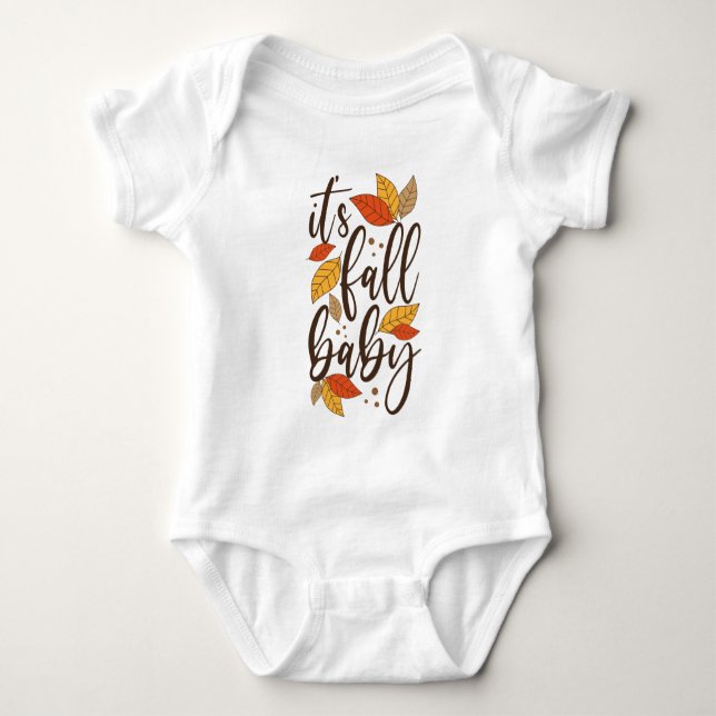 Es ist Fall Baby Strampler (Vorderseite)