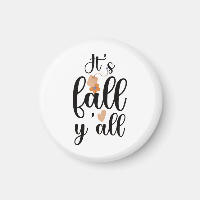 Es ist Fall von allen, Niedlich Teabag Magnet (Vorne)