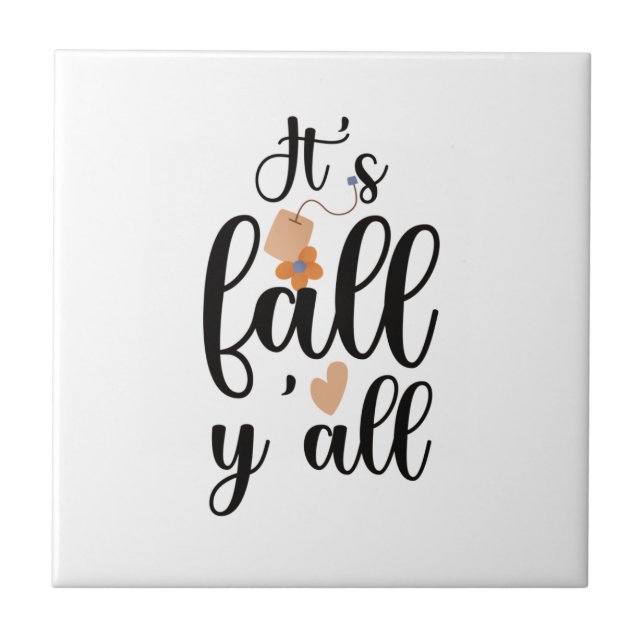 Es ist Fall von allen, Teebeutel Fliese (Vorderseite)