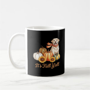 Es ist Fall Y’all Dog Leopard Pumpkin Fall Creativ Kaffeetasse