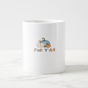 Es ist Fall Y’all, Herbstsaison, Pumpkins Jumbo-Tasse