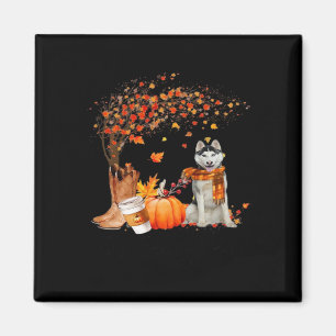 Es ist Fall Y’all Hund Erntedank Halloween Aesthet Magnet