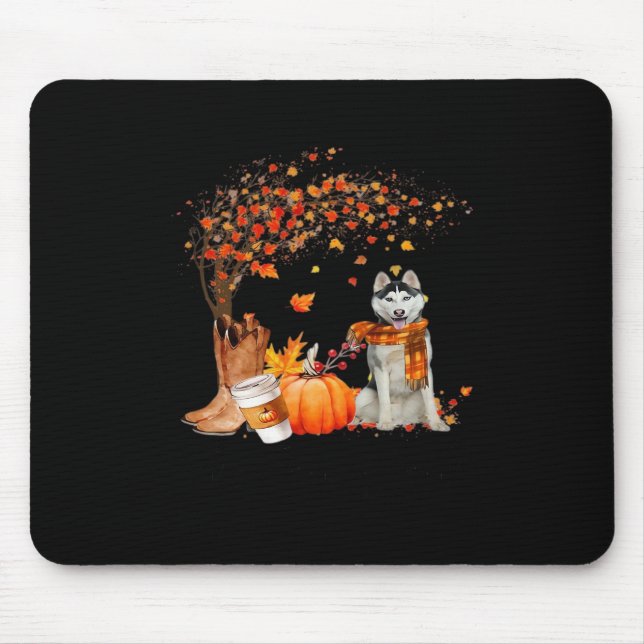 Es ist Fall Y’all Hund Erntedank Halloween Aesthet Mousepad (Vorne)