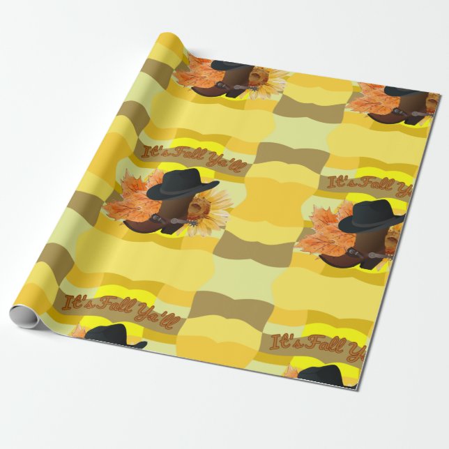 Es ist Fall Ya'll Geschenkpapier (Ungerollt)