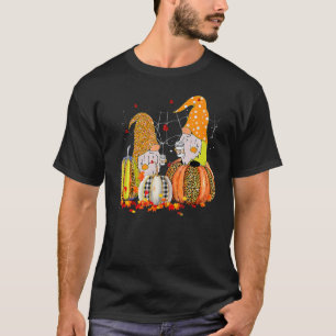 Es ist Fall Y'all Gnome Pumpkin Gewürz Latte Happy T-Shirt