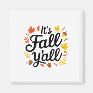 Es ist Fall Yall Halloween Bats Pumpkin Fall Hallo Magnet