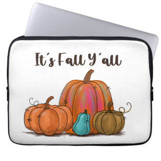 Es ist Fall Y'all Pumpkins Laptopschutzhülle