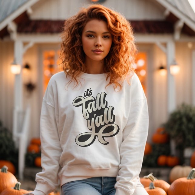 Es ist Fall Y'all Retro Style T - Shirt (Von Creator hochgeladen)
