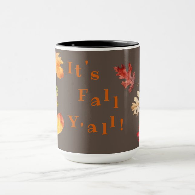 "Es ist Fall Y'all!" Tasse (Zentrum)
