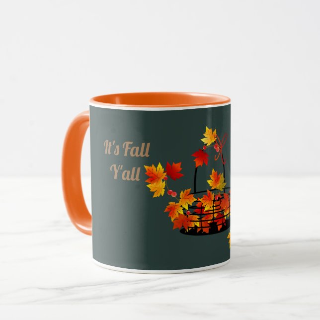 Es ist Fall Y'all Tasse (Vorderseite Links)
