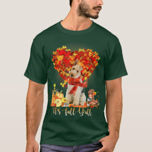 Es ist Fall Y'all Wire for Terrier Dog Lovers Than T-Shirt