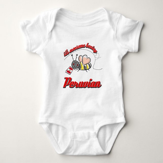 Es ist fantastischer beeing Peruaner Baby Strampler (Vorderseite)
