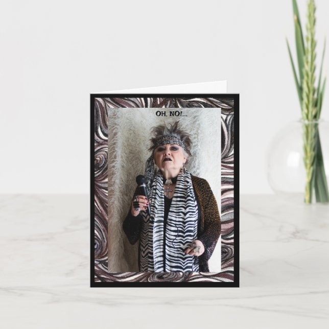 Es ist fast die Zeit des Jahres humorvoll Karte (Vorderseite)