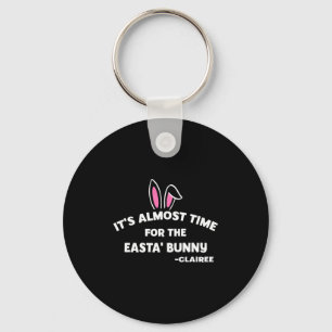 Es ist fast Zeit für den Easta Bunny Clairee Fu T Schlüsselanhänger