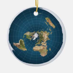 Es ist flach.  Nein, wirklich. Keramik Ornament