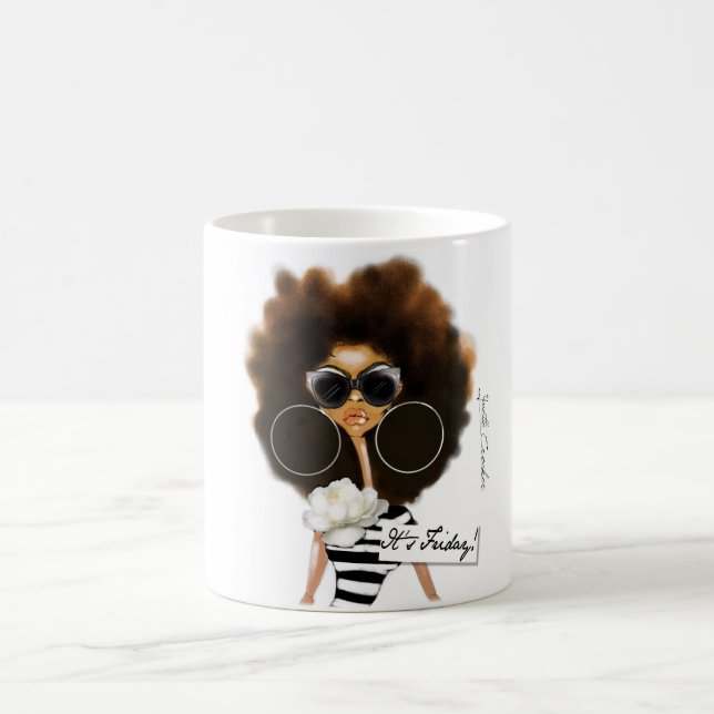 Es ist Freitag Cup Kaffeetasse (Mittel)