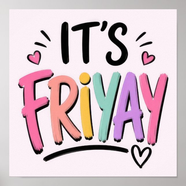 Es ist Friyay Poster (Vorne)
