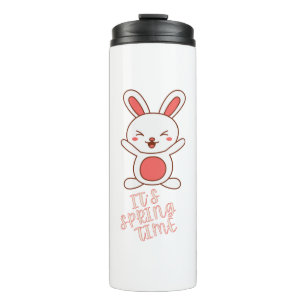 Es ist Frühlingszeit Thermosbecher