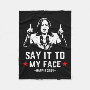 Es ist für mich komisch, Kamala Harris für Presi z Fleecedecke