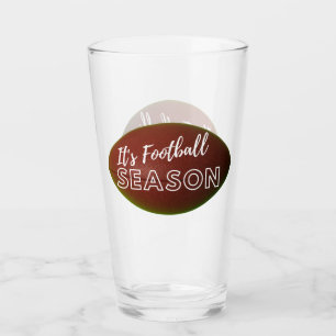Es ist Fußball Saison Bierglas Tumbler
