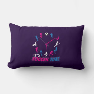 Es ist Fußball-Time-Girls-Fußball-Zitat Lendenkissen
