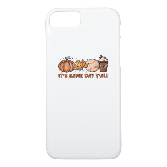 Es ist Game Day Y’all, Fall Baseball Case-Mate iPhone Hülle (Rückseite)