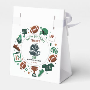 Es ist Game Time Football 1. Geburtstag – Lustige Geschenkschachtel