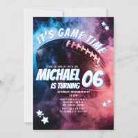 Es ist Game Time Football Kids Sport Geburtstag