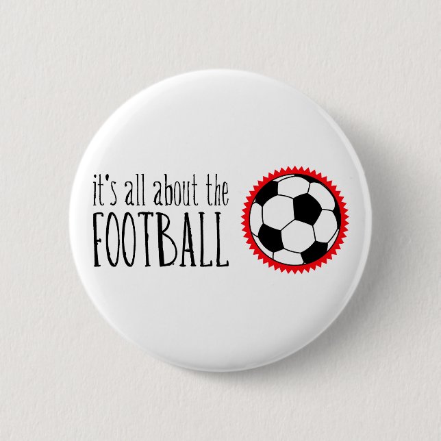 Es ist ganz über den Fußball Button (Vorderseite)