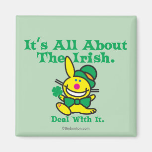 Es ist ganz über die Iren Magnet