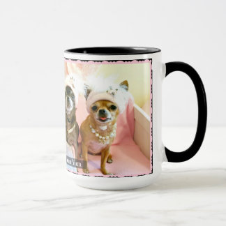 Es ist ganz über die Zusätze Tasse