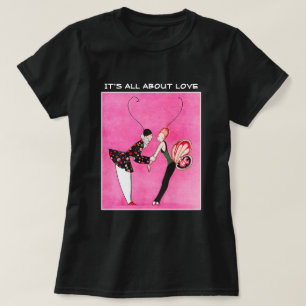Es ist ganz über Liebe. Geschenk-T - Shirts des