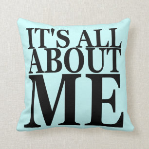 Es ist ganz über mich kissen