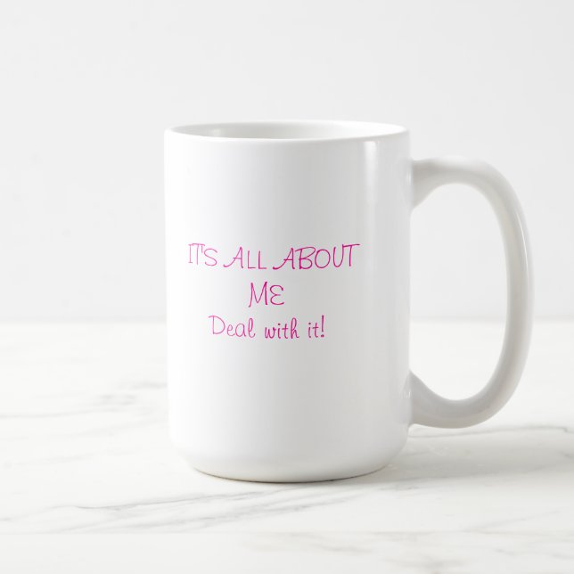 Es ist ganz über mich Tasse (Rechts)