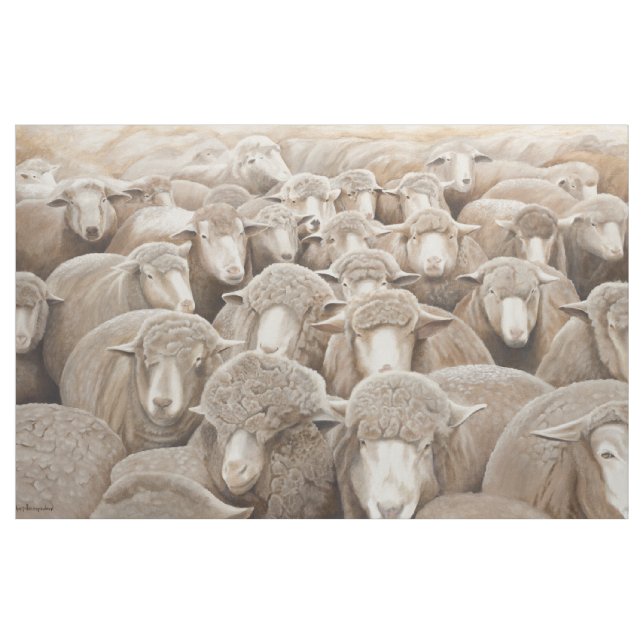 "Es ist ganz über Mutterschaf-" Schaf-Gewebe Stoff (Yard (91,4 cm))