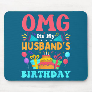 Es ist Geburtstags-Ehemann Geschenk Familienkunstw Mousepad